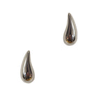 Fabienne Long Waterdrop post earrings in silver