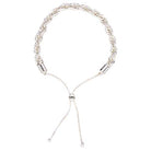 Fabienne Thick Slider bracelet in silver