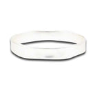 Fabienne Irregular Bangle in silver