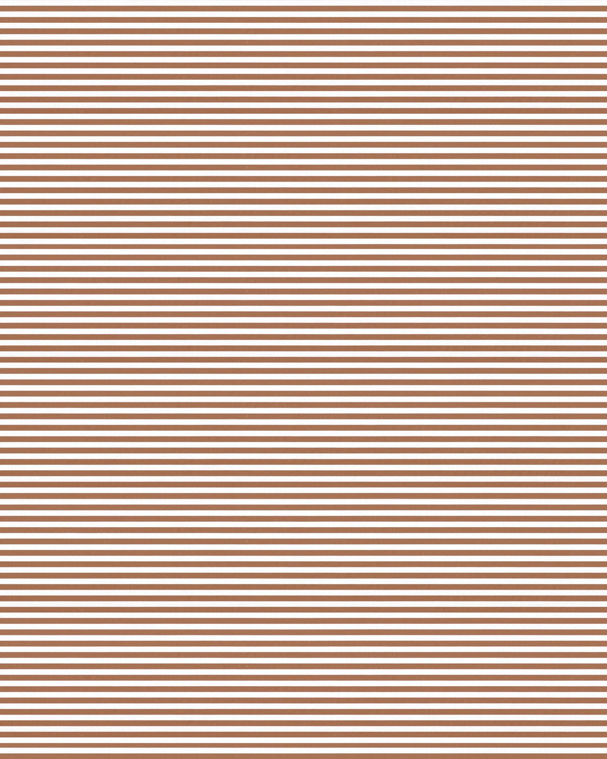 Close-up of the fine brown and white stripe fabric