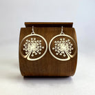 Hope Dandelion Hook Earrings
