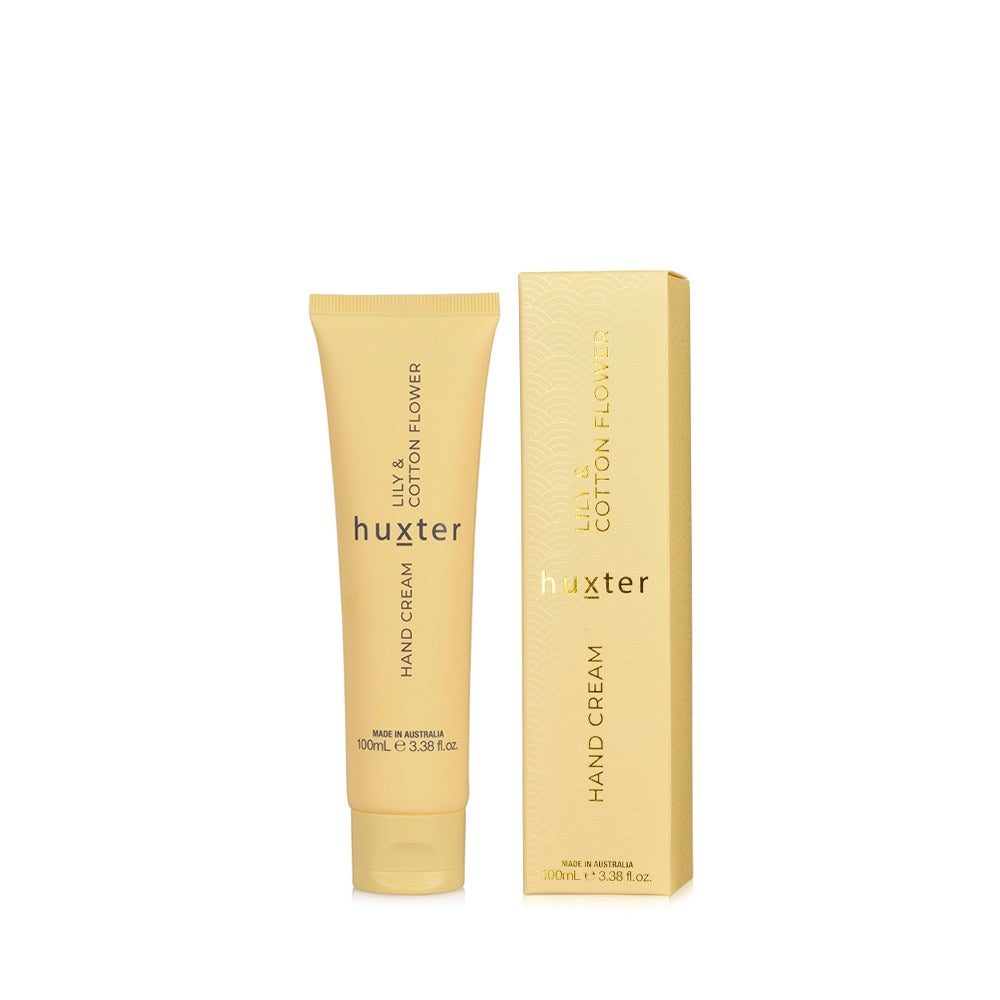 100ml Hand Cream-Lily & Cotton Flower (Yellow)