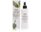 The original 200 ml white Salus Lemongrass & Lime room spray bottle beside its green leaf carton.