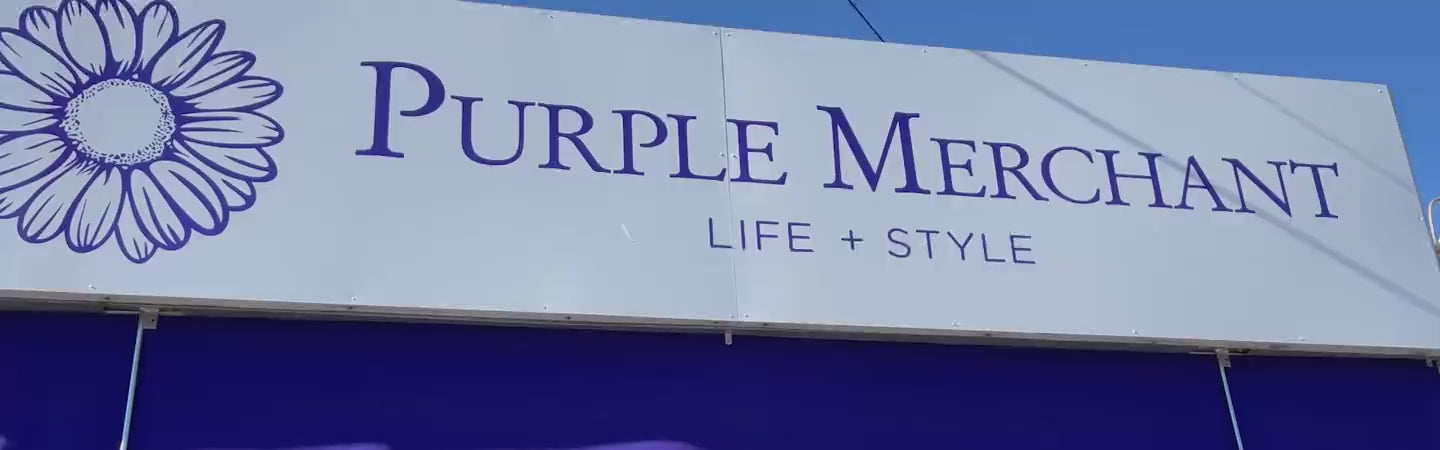 Inside the Purple Merchant shop in Mortdale
