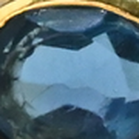 Colour swatch: London Blue Topaz