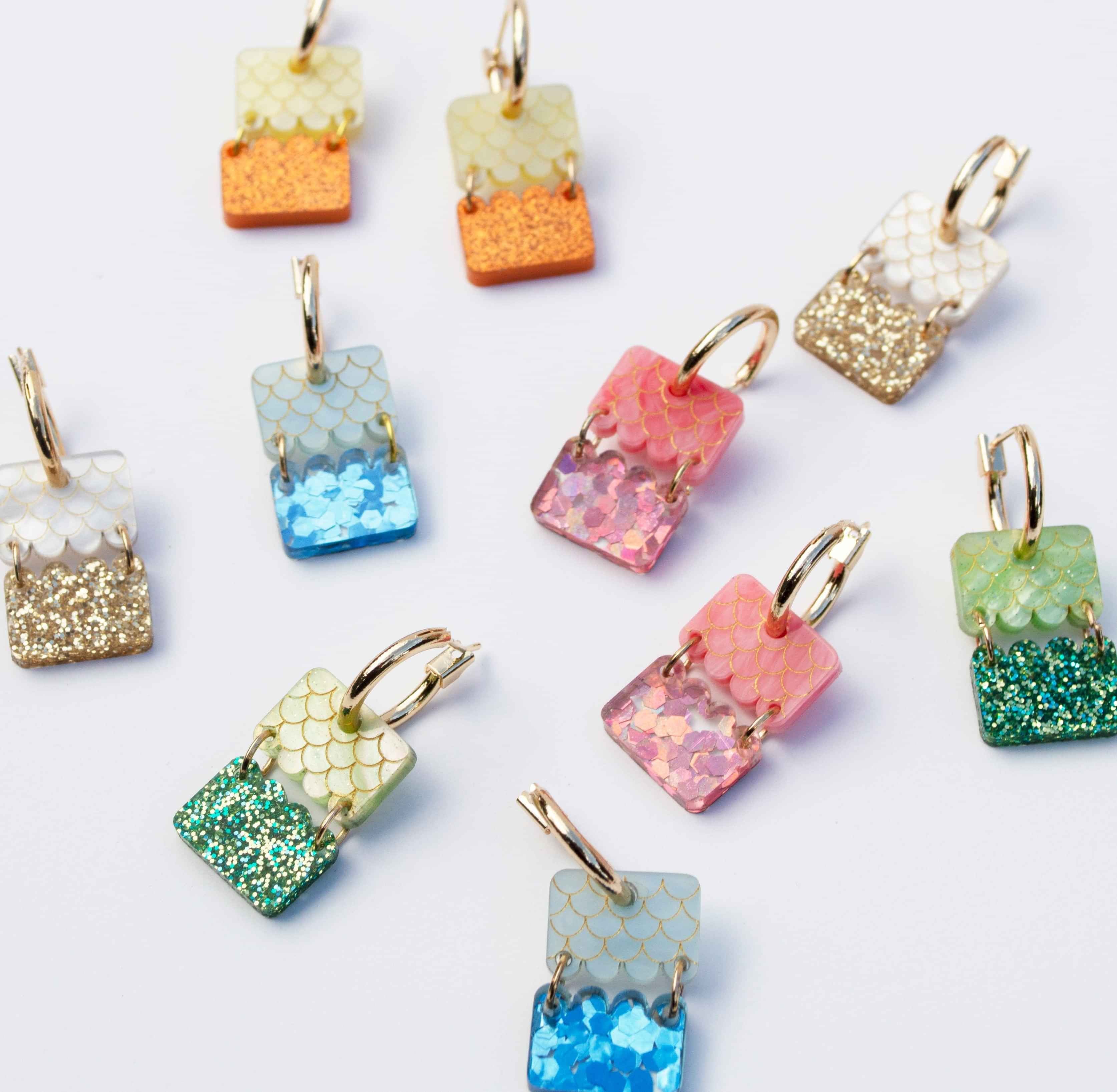 Wave Earring - Citrus
