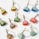 Palm Earring - Yellow