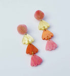 Sunbeam Earring - Coral