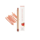 Lük Beautifood natural lipstick crayon in Honey Peach