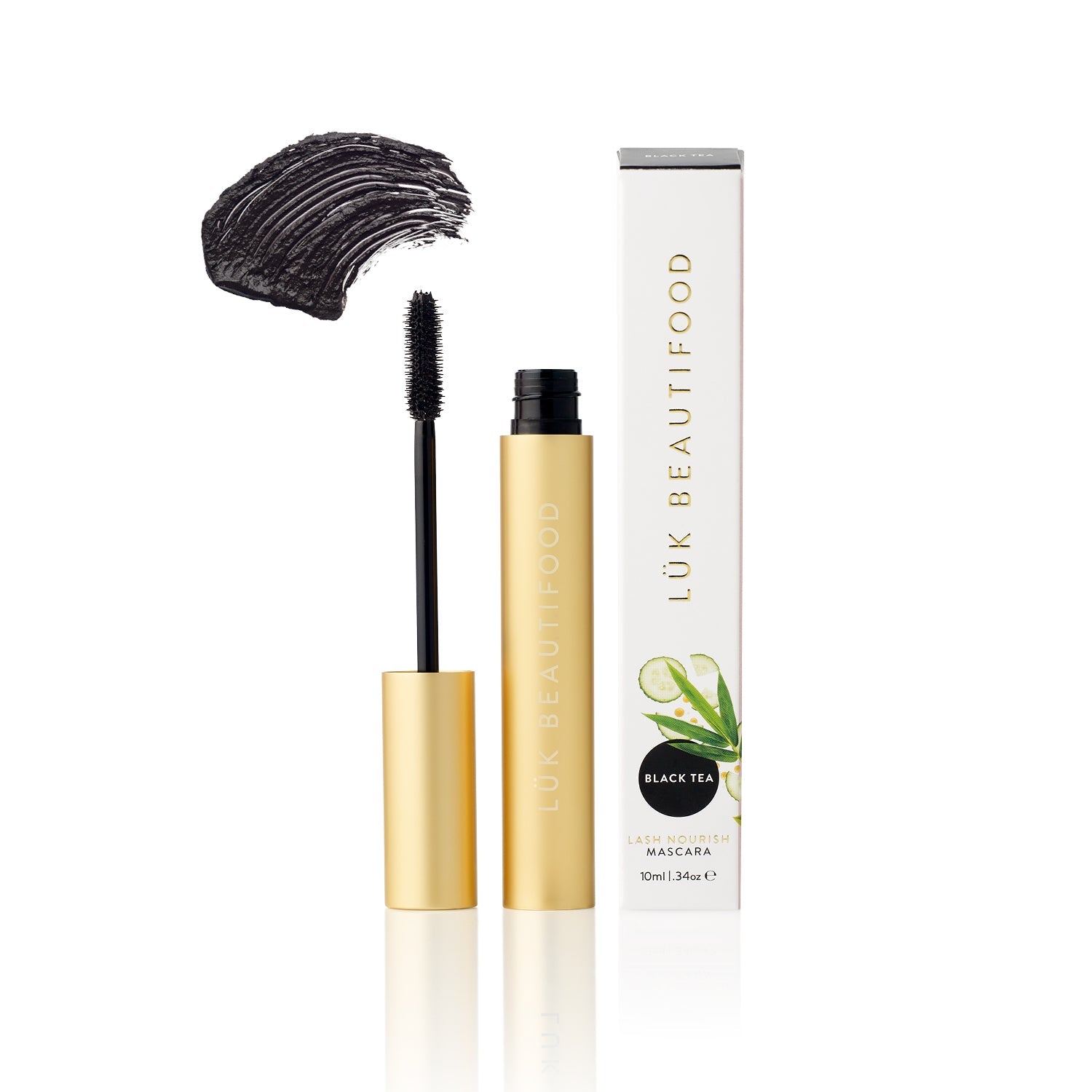 Lük Beautifood Lash Nourish Mascara in Black Tea