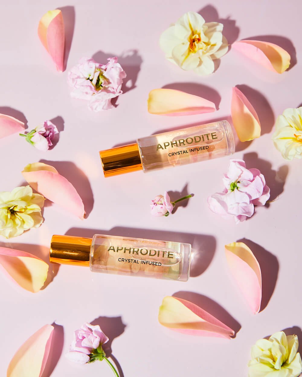Aphrodite Crystal Perfume Roller - Purple Merchant
