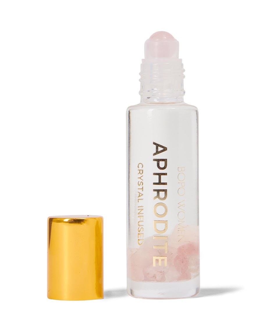 Aphrodite Crystal Perfume Roller - Purple Merchant