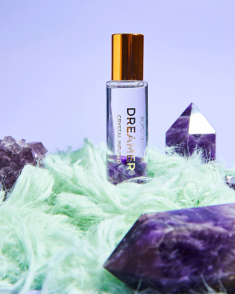 Dreamer Crystal Perfume Roller - Purple Merchant