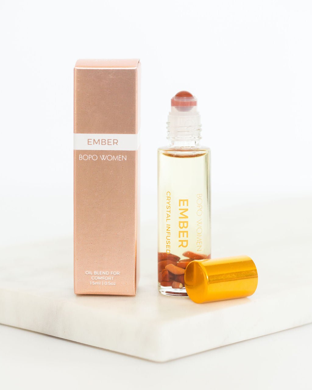 Ember Crystal Perfume Roller - Purple Merchant