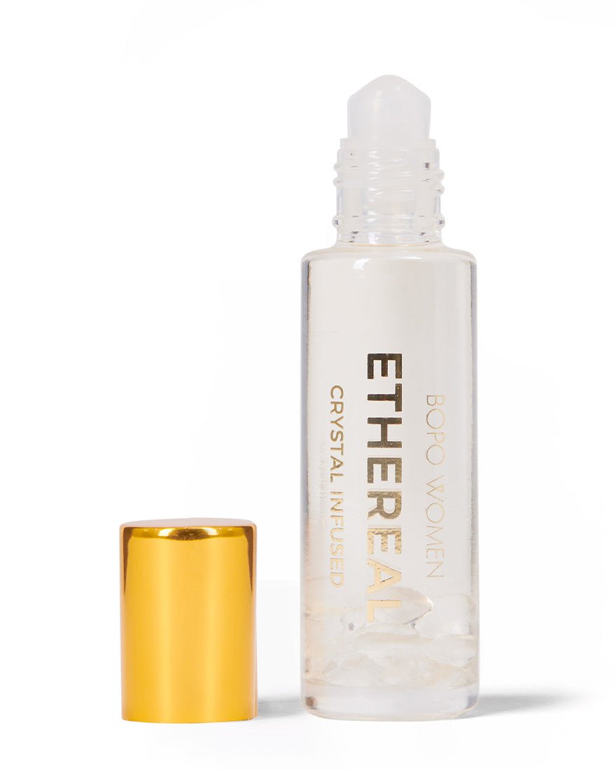 Ethereal Crystal Perfume Roller - Purple Merchant