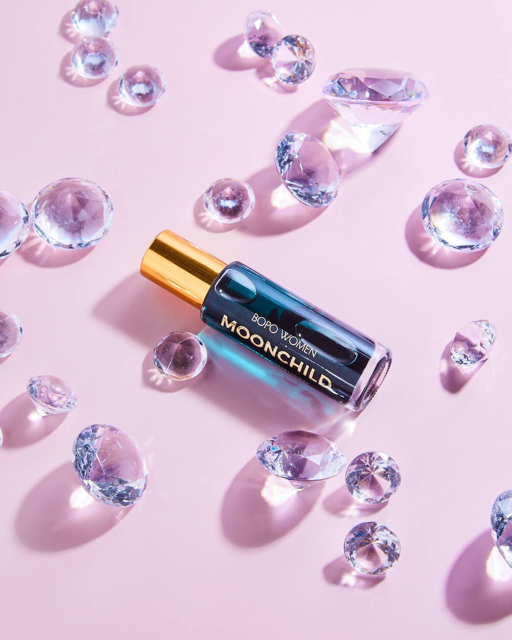 Moonchild Crystal Perfume Roller - Purple Merchant