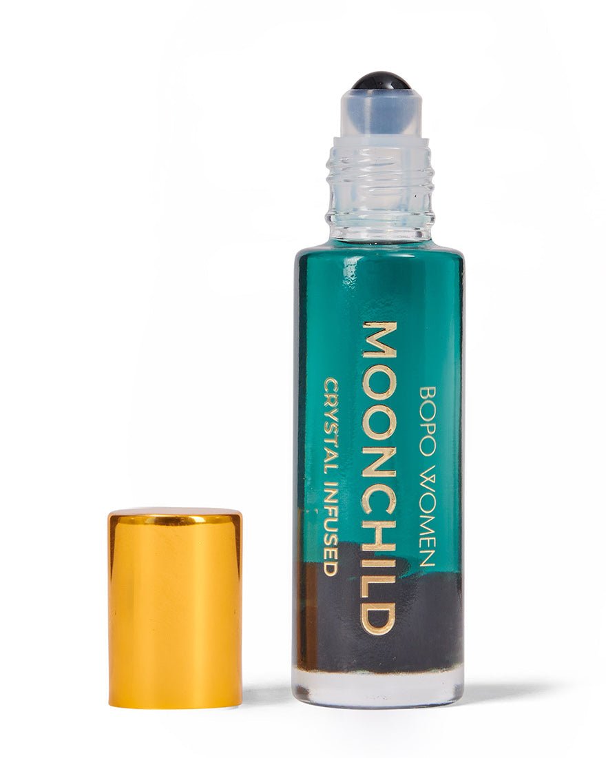 Moonchild Crystal Perfume Roller - Purple Merchant