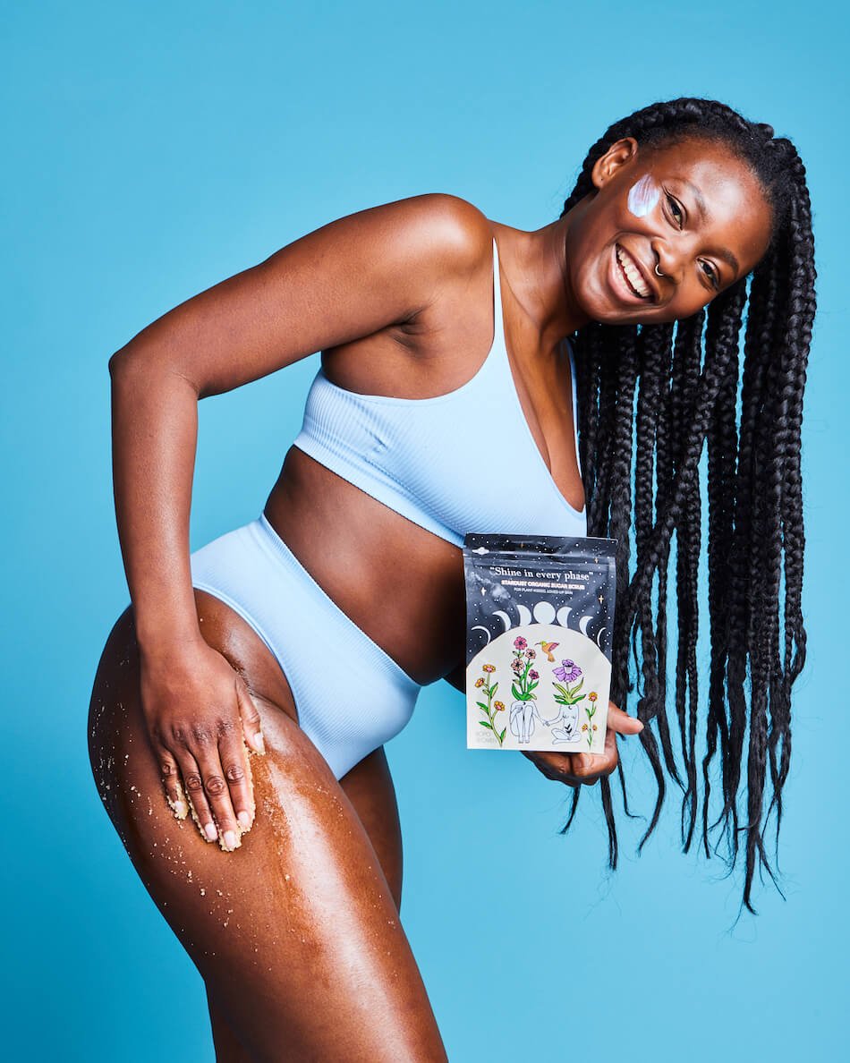 Stardust Organic Sugar Scrub - Purple Merchant